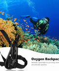 Adjustable Diving Tank Strap With Anti Skid Grip For Rock Solid Oxygen Bottle Holder, Durable Scuba Accessory
