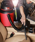4 Gallon 4.0 Peak HP Wet Dry Shop Vacuum Grab-and-Go Portable used in car interior for seat cleaning