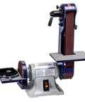 Benchtop Combo Belt And Disc Sander With 2 Inch X 42 Inch Belt And 6 Inch Disc for sanding wood, metal, and plastic with 1/3 hp motor.