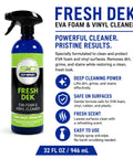 EVA Foam Cleaner For Marine Decks And Non Slip Floors, Heavy Duty Boat Cleaning Spray with 32 FL OZ, front view of bottle