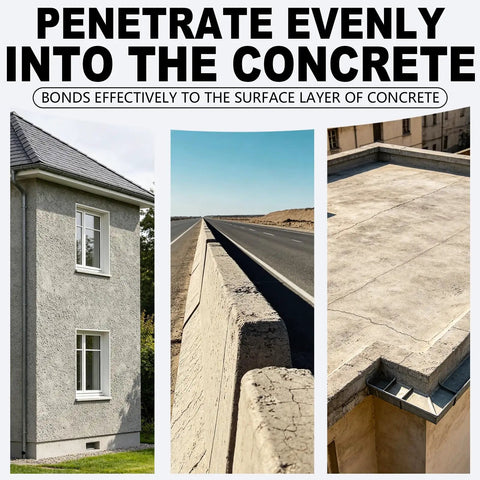 Water Based Concrete Cure And Sealant Liquid For New Slabs Driveways And Patios Heavy Duty Moisture Lock on concrete structures