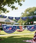 250th Anniversary All American Flag One Point Five By Three Feet Two Ply Polyester Outdoor Flag celebrating USA birthday