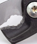 Close-up of blade edge on StepCut Cable Shears 6.25 Inch With Insulated Grips For Copper And Aluminum Multicore Wire Pro Grade Cutting