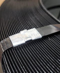 Open strapping seals for five eighths inch straps, snap on, beefy heavy duty galvanized steel, high strength carbonized seals, box of 1000