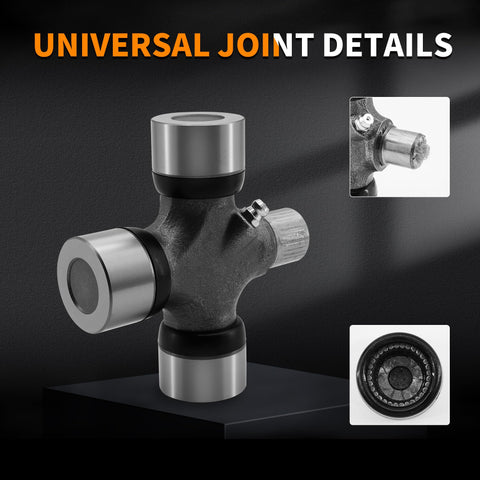 5-178X U Joint Kit 1350 Series OSR Replacement for Ford F-250 F-350 and Dodge Ram 2500 3500 with bearing cap details