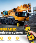 Wireless Crane Remote Control For Hoist And Truck 12V Four Button Industrial Crane Controller With 984 Feet Range and Indicator