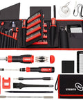 191-Piece Multi Bit Precision Screwdriver Set With One Quarter Inch Nut Driver for electronics repair, with tools and case
