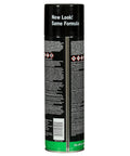 High Strength Spray Adhesive Glue Clear Fast Dry Formula 19 Oz Aerosol Can back view showing safety and usage instructions.