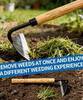 Japanese Garden Hand Hoe Sickle For Weeding And Cultivation With Sharp Blade Edge Durable 12.5 Inch Total Length Multi Use Tool