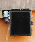 Junction Outdoor Electrical Box Weatherproof Cover For Industrial, Commercial, And Residential Use, Heavy Duty Plastic Enclosure With Waterproof Seal, Easy Install, Tough As Nails Housing For Reliable Components mounted on wall
