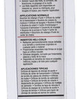 Back view of 10-32 Fine Thread Hole Repair Kit With 12 Inserts, Tap And Installation Tool packaging showing instructions.