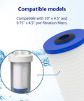 10 Inch 4.5 Inch Whole House Water Filter Replacement No Fuss Easy Install For 3M Aqua-Pure AP810 AP811 AP801 AP801-C AP801T P801B