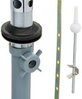 Chrome drain assembly part of Premium Kitchen Faucet 2564-TP-DST With Diamond Seal Technology, Water Sense Certified, 1.5 GPM, ADA Compliant.