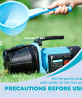 Person pouring water into 1.1HP Shallow Well Pump For Garden And Lawn Irrigation, Water Transfer And Drainage, Pressure Boost, 1200 GPH 