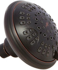 Close-up of 6 Function Luxury Shower Head With High Pressure Boost And Adjustable Wall Mount Anti Clog Nozzles For Low Flow Showers