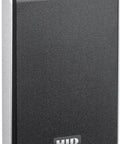 Signo 40 Smart Card Reader Mobile Ready NFC Bluetooth Apple Wallet Support 13.56 MHz And 125 kHz Wiegand Interface IP65 in black with silver trim