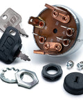 Heavy Duty Ignition Switch For Lawn Tractors And Riding Mowers With Dust Shield And Umbrella Key Plus 2 Spare Keys Fits 365401R STD365401R 2210R