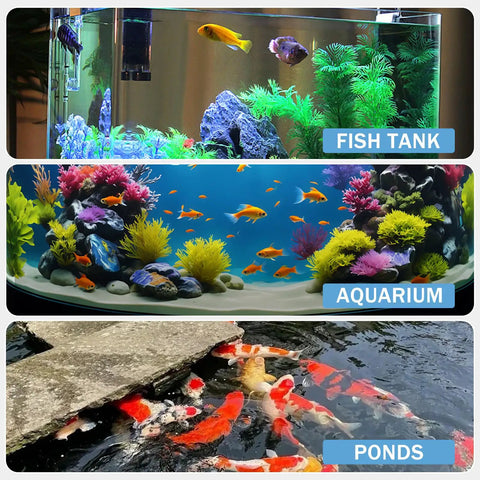 9 In 1 Aquarium Test Strips 150 Count Fish Tank Water Testing Kit for monitoring fish tank, aquarium, and pond water quality.