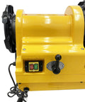 Pro Grade Heavy Hitter 1/2 To 4 Inch 220V Electric Pipe Threader 750W control panel with buttons and speed dial.