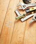 Double Headed Baseboard Screws For Solid Wood Trim And MDF Skirting, High Carbon Steel No Mark Invisible Nails with tools