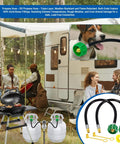 Discover the Ultimate 15-Inch RV Propane Hose in a Solid 2-Pack Setup with 1/4-Inch Male NPT and QCC1 Type1 Fittings