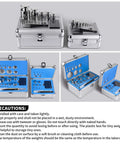 Pro Grade Calibration Weight Kit 25 Piece Set 1Mg To 1Kg Stainless Steel For Analytical Balance And Digital Scales Lab Education