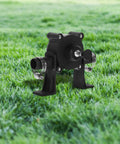 Compact Mini Self Priming Pump For Cordless Power Drills That Transfers Liquids Fast With Black Plastic Design on Grass