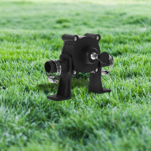 Compact Mini Self Priming Pump For Cordless Power Drills That Transfers Liquids Fast With Black Plastic Design on Grass