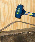 Heavy Duty 4 Pound Drilling And Crack Hammer, USA Made Sledge Hammer With Forged Steel One Piece Construction, hitting metal