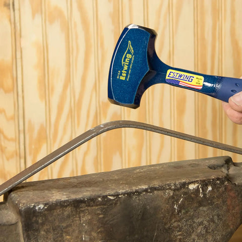 Heavy Duty 4 Pound Drilling And Crack Hammer, USA Made Sledge Hammer With Forged Steel One Piece Construction, hitting metal