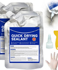 Fast Curing Concrete Crack Filler And Sealant For Driveways And Patios Waterproof Self Leveling Cement Crack Repair 35 oz pouch