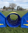 Free Standing Starburst Wings Dog Agility Training Indoor Outdoor Lightweight High Grade PVC Durable Obstacle Equipment