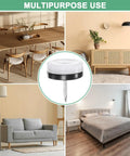 24 Pack Heavy Duty Furniture Sliders With Stainless Steel Nail On Chair Leg Guards for smooth glide across various furniture.