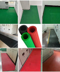 Heavy Duty High Voltage Insulated Floor Mat For Electrical Work 2m By 1m By 8mm Dielectric Safety Rubber Mat in various colors and settings