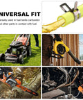 10 Ft Fuel Line Hose Kit With One Quarter Inch ID And Three Eighth Inch OD Includes 12 Hose Clamps with lawn mower and blower