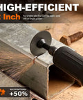 2 Inch Die Grinder Cut Off Wheels With Three Eighth Inch Arbor Mounting Mandrel Holder cutting metal with sparks