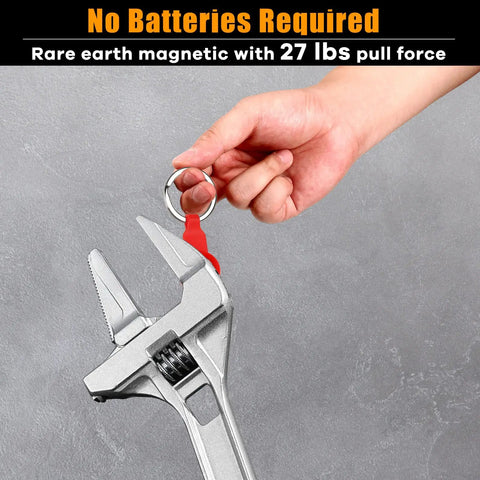 Real Deal Magnetic Stud Detector With Secure Key Ring Clip And Rock Solid Rare Earth Magnet That Quickly Locates Nails And Screws Behind Drywall Or Plaster No Batteries Hassle For Handy Crews