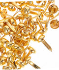 200 Pieces Metal Paper Fasteners Brads Set For Paper Crafts And Scrapbooking Decorative Clips Miniature For Wrapping Clamps
