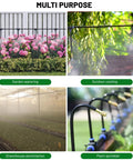 360 Degree Adjustable Drip Irrigation System Kit With 50 Ft Of 5/16 Inch Tubing, 16 Nozzles for multiple uses: garden, cooling, greenhouse, plants