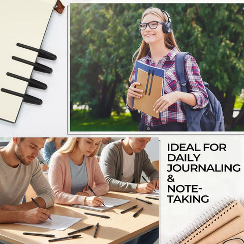Bulk 150 Pack Ballpoint Pens Black Ink Medium Point 1.0mm Bullet Tip Smooth Writing for School Office Home Business