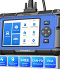 AD600S OBD2 Scanner Pro Grade Android 11 Diagnostic Tool with 5 Inch Display and 9 Reset Services