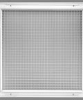 36 by 36 Inch Cube Core Eggcrate Return Air Grille Aluminum Rust Proof White Finish For HVAC Duct Openings And Vent Covers