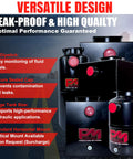 15 Quart Metal Square Hydraulic Reservoir For Power Units Replacement Tank With Precise Fit And 4 Inch Square Bolt Pattern
