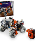 Technic Surface Space Loader LT78 Building Set For Kids 8 And Up A Dope Space Vehicle With Crane And Raising Cab on display