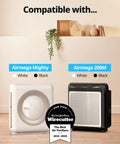 Airmega AP-1512HH Replacement Filter Set With True HEPA Filter And Deodorization Filter For compatible Airmega purifiers