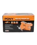 Box of Heavy-Duty 6-Inch Bench Vise With Swivel Base, 6 Inch Jaw Opening, 3 Inch Throat, Pipe Jaw Capacity 3/4 to 2 Inches
