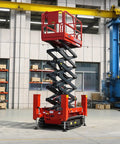 Heavy Duty Semi Automatic Scissor Lift Platform For High Reach Maintenance in warehouse