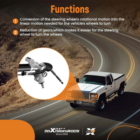 Hydraulic Power Steering Rack And Pinion Assembly For Honda Odyssey 2011 2017 V6 Three Point Five Liter Front Drop In OE 53601TK8A01 And 26 2762 Compatible Replaces Worn Rack And Pinion To Deliver Smooth Responsive Steering