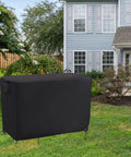Outdoor 46 Inch Grill Cart Cover Waterproof Prep Table Cover For Stainless Steel Carts And Metal Tables Rectangular Patio Shield Weatherproof BBQ Equipment Protector 46 Inch Long 25 Inch Wide 40 Inch High