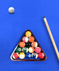 Solid Wood Pool Ball Triangle Rack For Standard Two And A Quarter Inch Billiard Balls Durable Pine Triangle Holder For Pool Table
